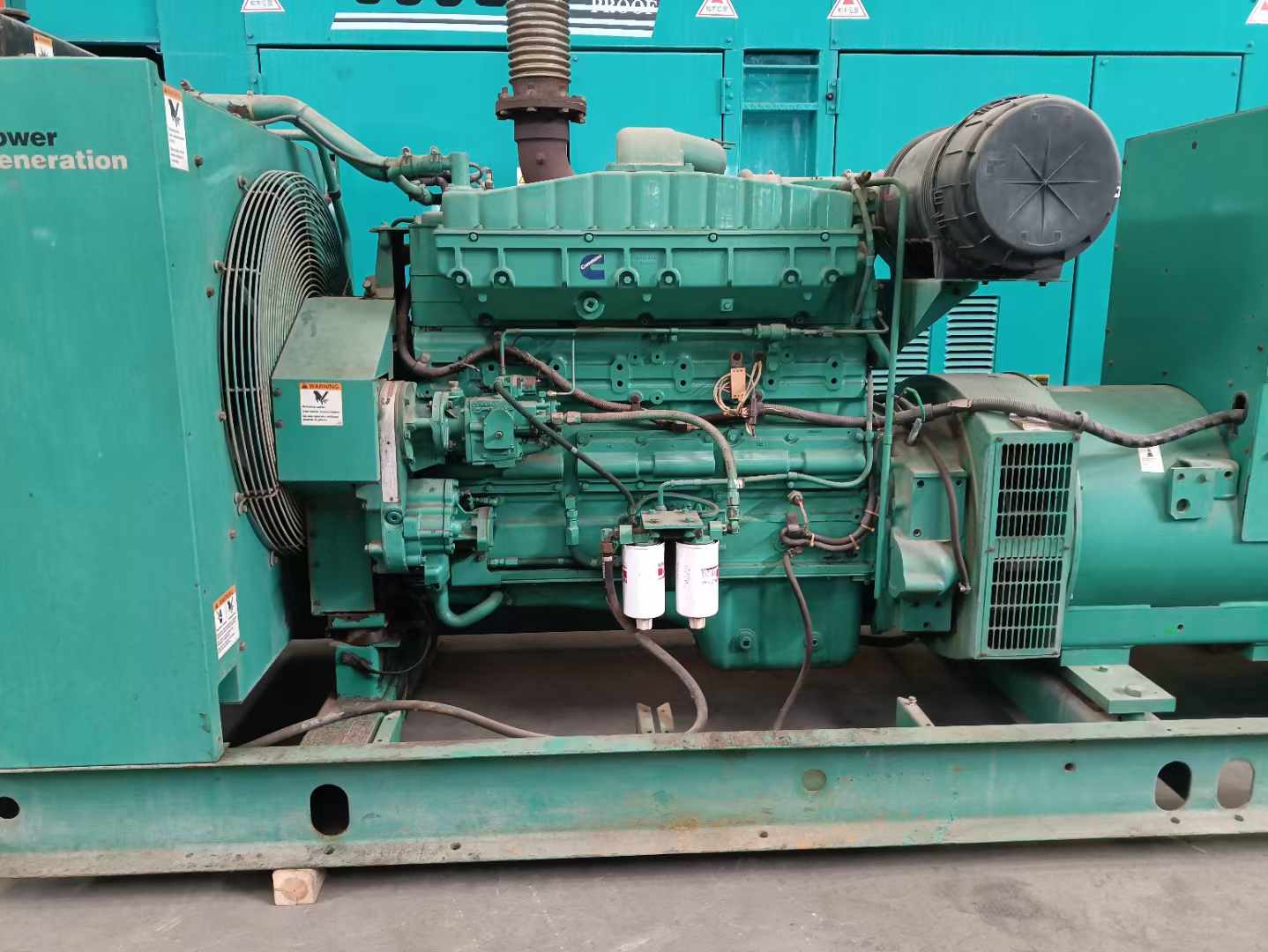 广河过载会对 600kW 柴油发电机组造成哪些损害?
